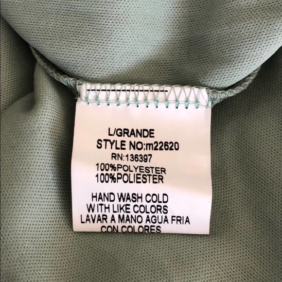 Maniju mint green designer gown L prom gala wedding event party aniversarry - Picture 8 of 10